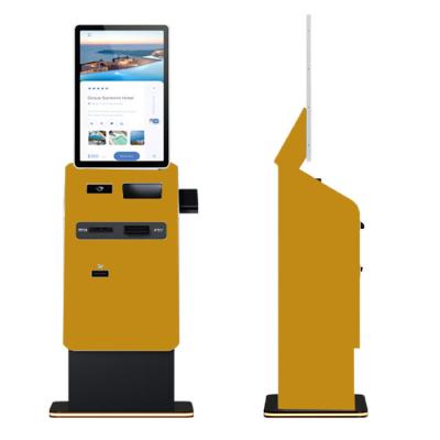 China User-Friendly Self Service Currency Exchange Kiosk with Cash Dispenser and QR Code Scanner for sale