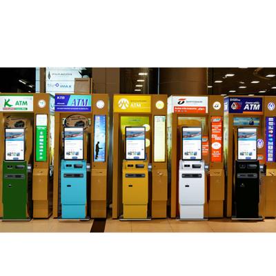 China Crtly Lottery Ticket Vending Machine Bus Station Cash Recycling Machine Currency Exchange for sale