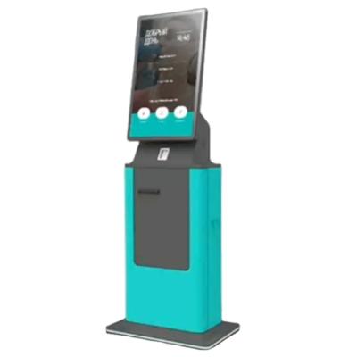 China Hotel Check In Kiosk with High Resolution Touch Screen Cash Acceptor Self Service Payment Terminal Solution for sale