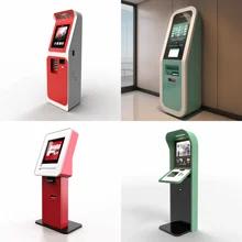 China Wi Fi Enabled Payment Processing Kiosk Customizable Ticket Printing Varies Color for sale