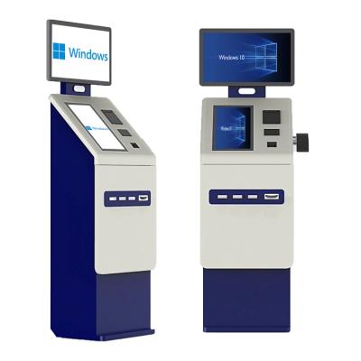 China Multi Payment Cash Payment Kiosk With Thermal Printer Windows/Linux Software And LCD Display for sale