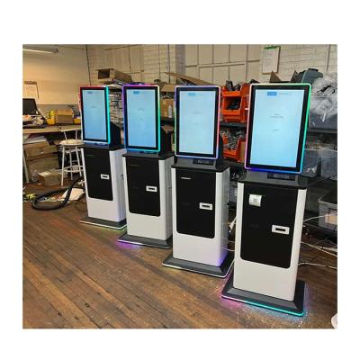 China Advanced Cash Payment Kiosk With Touch Screen Interface And Windows/Linux Software for sale