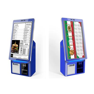 China Interactive Digital Kiosk Touch Screen With Multilingual Display And Toughened Glass Panel for sale