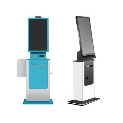 China FHD Self Service Touchscreen Kiosk With Optional QR Code And RFID for sale