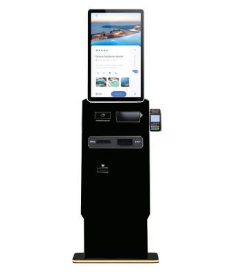 China Custom Color Restaurant Kiosk Self Service With Ticket Printing And Camera Functions for sale