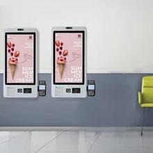 China 1920X1080 Android/Win7/8/10 OS Self Ordering Kiosk with Capacitive 10 Point Touch Screen for Wall Mounting for sale