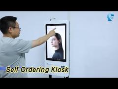 Touch Screen Self Ordering Kiosk HD Printable For Supermarket