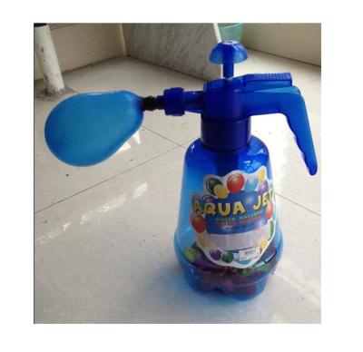 China YIWU ALLSHINESummer Outdoor Water Play Toys Eco-friendly Hand Pressure Water Balloon Pump With Magic Water Balloons for sale