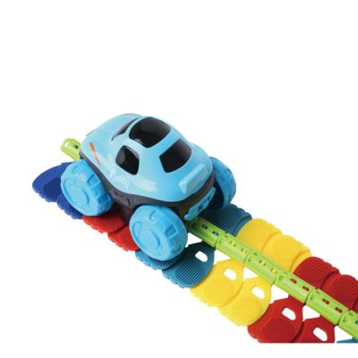 China Slot Toy High-Speed ​​Electric Plastic Sliding Track Toy Car Preschool Toys For Children for sale