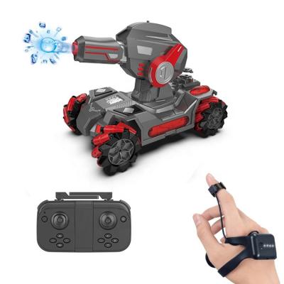 China Wholesale Auto Return Most Cheap 2.4Ghz Watch Water Bomb Shooter Remote Control Car From Popula With Price Toy Car for sale