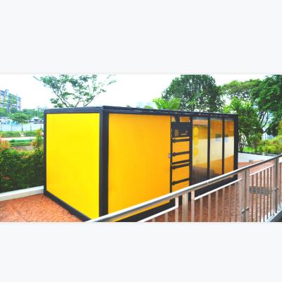 China Steel Structure Ready Made Newest Design Lightweight/Soundproof/Fireproof/Waterproof Long Service Time Easy Install Tiny Prefab House for sale