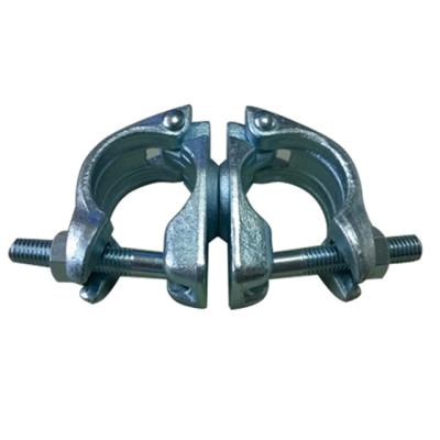 China Modern British type forged anti-slip swivel coupler galvanized en74 for sale