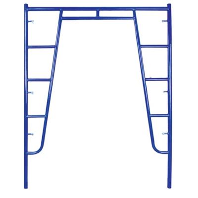 China Walkthru Chinese Movable Aluminum Frame Construction Steel Iron Set Mason Frame Scaffold Ladder Double Ladder Scaffolding for sale