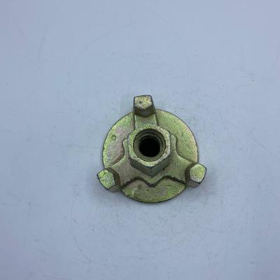 China Modern Formwork Malleable Wing Nut Three Anchor Galvanized for sale