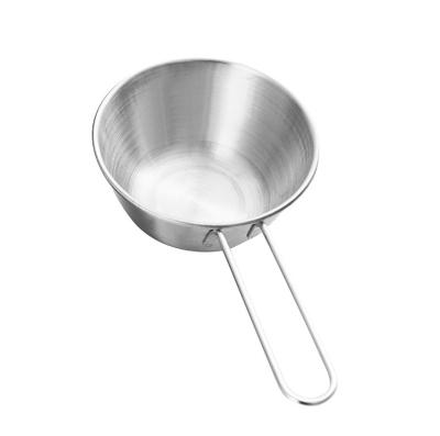 China Sustainable High Quality Cooking Nonstick Sauce Pan Measuring Cup Stainless Steel Utensils With Easy To Clean Handle for sale