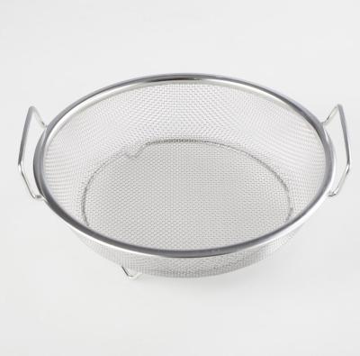 China Durable durable and space-saving household around stainless steel water and oil filter dish and oil filter dish food filter water for sale