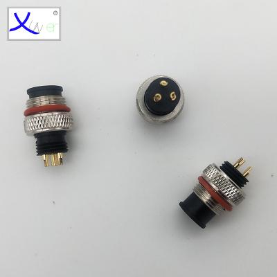 China IP67 Waterproof Aviation 2 To 16 Pin IP67 Screw M12 Waterproof Connector for sale