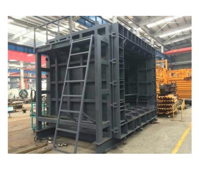 China Precast Concrete Underground Pipe Gallery Mould / Precast Concrete Box Culvert Mould for sale