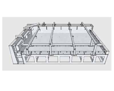 China concrete steel mold / concrete balcony mold / Construction Concrete Molding for sale