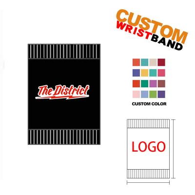 China Custom Colorful Brace Breathable LOGO Wrist Support Adjustable Elasticity Sports Wristbands Wristbands Cotton Wrist Support for sale