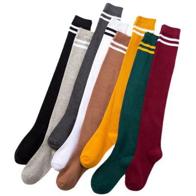 China High Quality QUICK DRY Sports Football Over The Knee Socks Sporty Casual Knee High Women Socks for sale