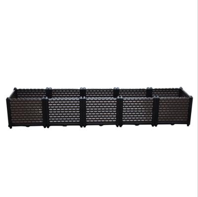 China Outdoor Balcony Growing Box Foldable And Durable Collapsible Planting Patio Vegetable Garden Bed Vegetables Flowers Herbs for sale