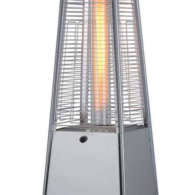 China Stored Portable Propane Table Top Pyramid Glass Tube Patio Heater, 9500 Btu, Cheap Outdoor Standing Pyramid Gas Patio Heater for sale