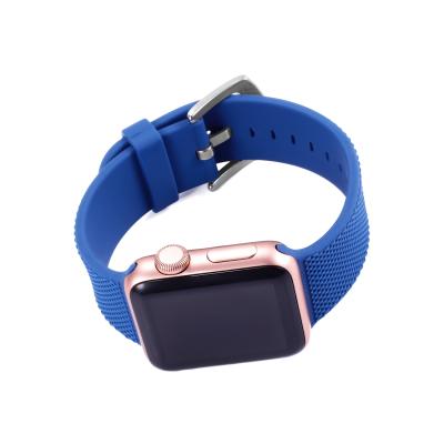 China For Original Apple iwatch OEM Silicone Watch Band Soft Strap Fitness Strap For Apple Watch Sport for sale