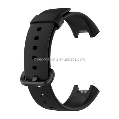 China For Huawei Honor Custom For XiaoMi MI Watch Lite Strap Replacement Sport Silicone Strap For XiaoMi RedMi Watch Smart Watch Belt Wrist Strap for sale