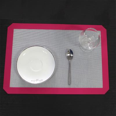 China Viable China Supplier Accept Customization BPA Free Silicone Table Mat Silicone Baby Placemat Silicone Mat for sale