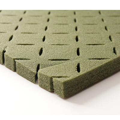 China Sports Yard Shock Absorbing Pad for Putting Green Artificial Grass Gym Basketball Football Pet Mat Artificial Garden for sale