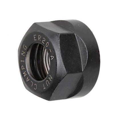 China HOZLY CNC Milling Machining Type ER20 A Bushing Lock Nut For CNC Milling Chuck Holder Lathe Bushing for sale