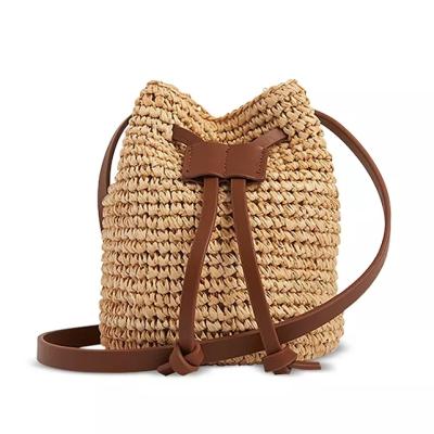 China Wholesale Lady Online Large Beach Bag 100%natural Eco-friendly Straw Handmade Straw Bags for sale