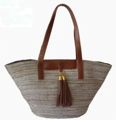 China TOGGLE BAG factory price new arrival bag customized color handle Tote Beach Bag Fashion pp handmade handbags for sale