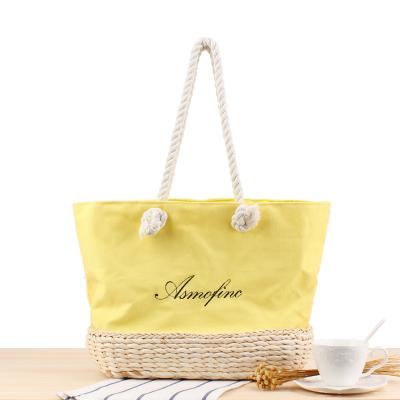 China Madame Canvas Handbags Beach Bag Shoulder Bag for sale