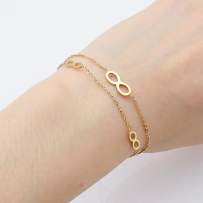 China New 2022 Fashionable Environmental Friendly Stainless Steel Bracelets Jewelry Bangle Charms For Women Gold Plated Bracelet for sale