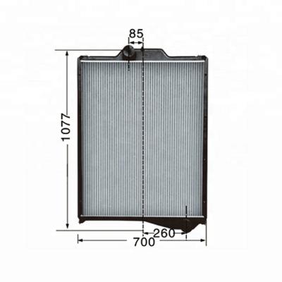 China Factory Sale Dongfeng Aluminum Truck Radiator 1301ZB6-001 Aluminum Radiator for sale