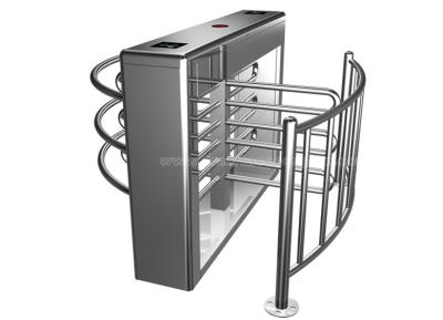 China RFID Cards Self-test Access Remote Control Half Height Turnstile with Illegal Entry Alarm Good quality for sale