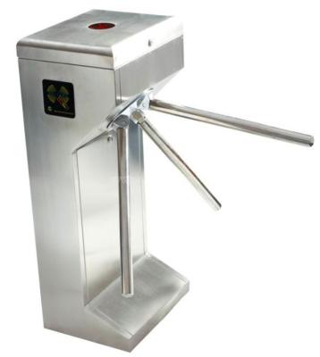 China Fashion Design IR Sensor Tripod Turnstile Gate Barrier Gate Control System Turnstiles Silver Color or Customized for sale