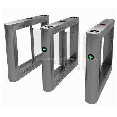 China 2017 Luxury Speed gate with fingerprint access Control Swing Turnstile Gate for sale