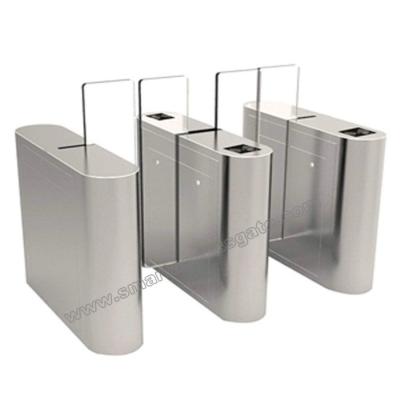 China 304 Stainless Steel Luxury High Grade Bright Surface Swing Turnstile Gate Double swing barrier for sale