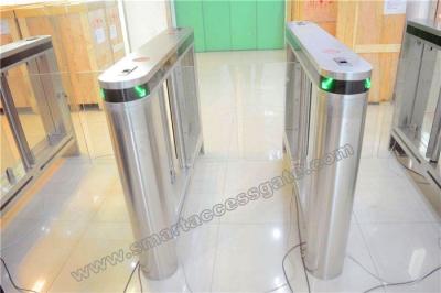 China 304 / 316 Stainless Steel Swing Turnstile/Electronic security entrance turnstile sliding gate for sale