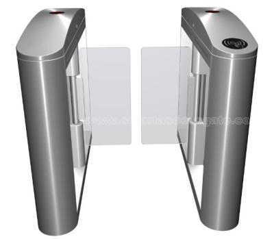 China Face Recognition Rfid Access Metro Optical Turnstiles DC 24V with IR Sensor for Hotel for sale