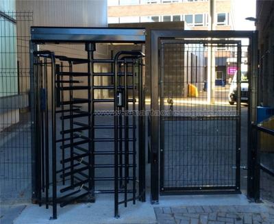 China Waterproof Full Height Turnstile Speed Gates With Push Button Control for High-end communit for sale