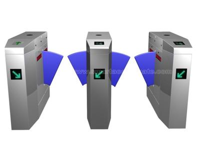 China China Manutacture MA-YZ114 New Fingerprint access control flap turnstile with fire alarm system for sale