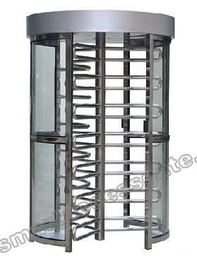 China Single Lane Outdoor Rustproof Full Height Turnstile with Light Alarm for Park for sale