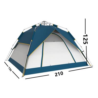 China Camouflage / Field Game Family Tents Large Outdoor Waterproof Camping Tent Outdoor Camping Tents for sale