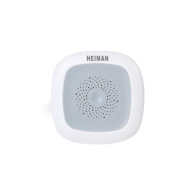 China Easy Installation Home Automation Wireless Zigbee Temperature Detector HS1HT for sale