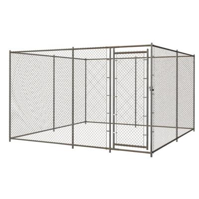 China Large Breathable Wholesale Outdoor Metal Dog Cage Backyard Running Settlements for sale