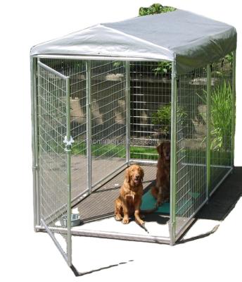 China Breathable Wholesale Low Price Large Chain Link Dog Kennel Outdoor Dog Fence For Sale for sale